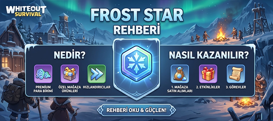 Whiteout Survival Frost Star Nedir? Nasıl Kazanılır?