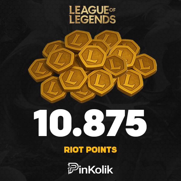 League Of Legends 10875 RP