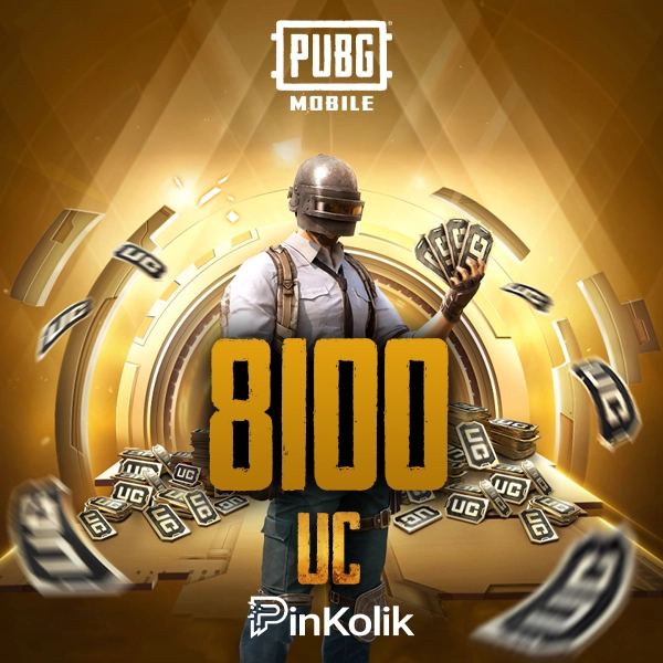 PUBG Mobile 8100 UC