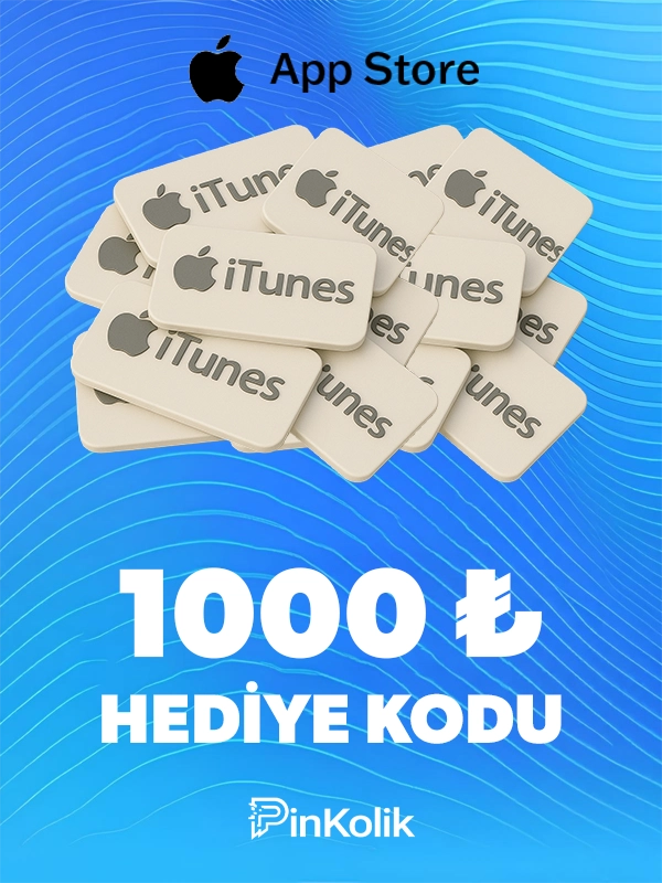 App Store & iTunes Hediye Kartı 1000 TL