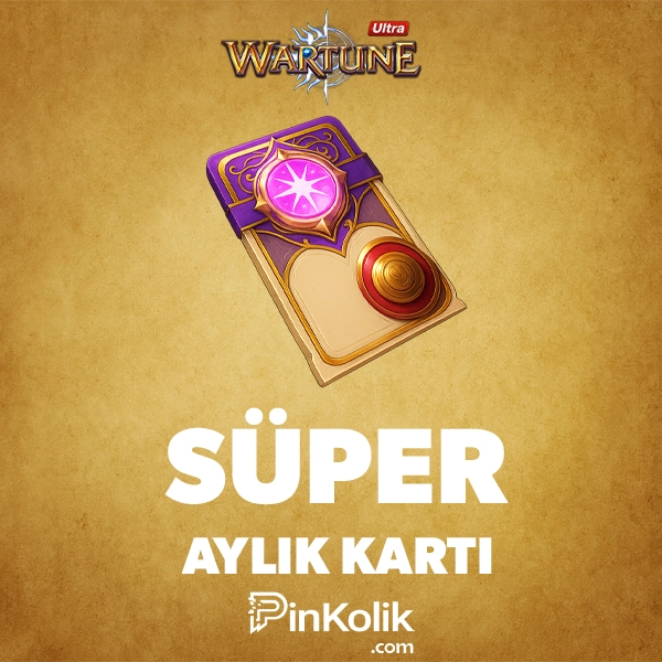 Wartune Ultra Süper Aylık Kartı