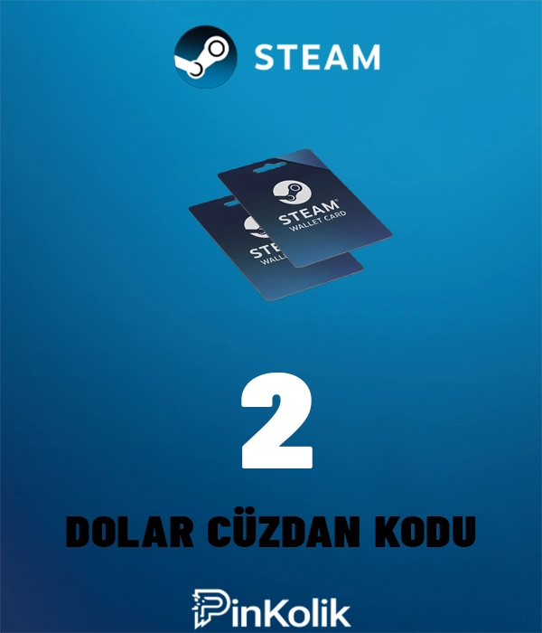 Steam 2 USD Cüzdan Kodu