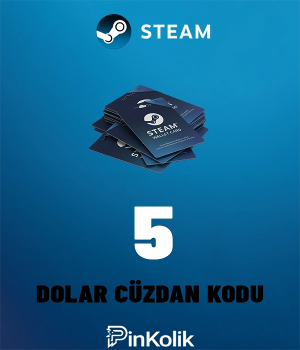 Steam 5 USD Cüzdan Kodu
