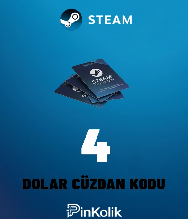Steam 4 USD Cüzdan Kodu