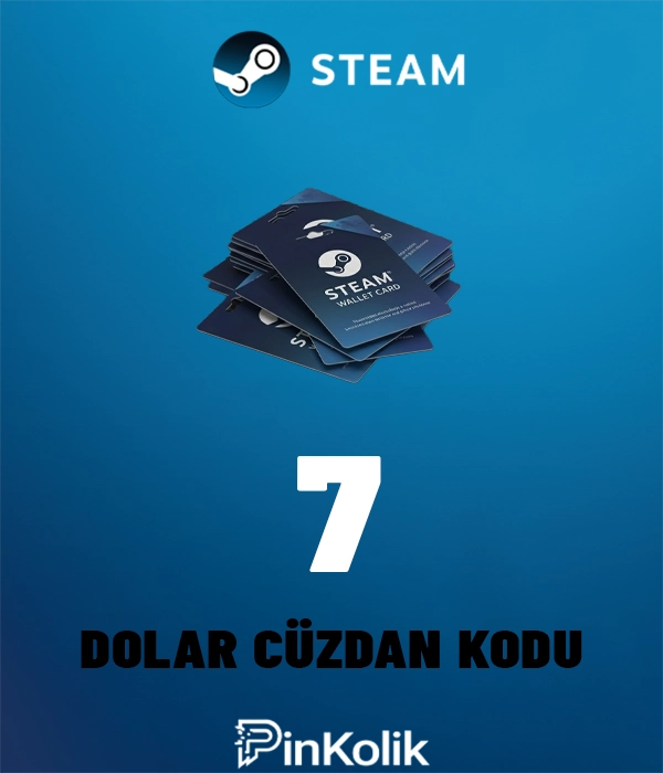 Steam 7 USD Cüzdan Kodu