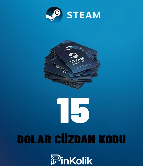 Steam 15 USD Cüzdan Kodu