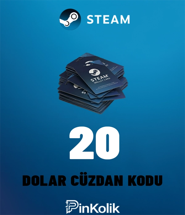 Steam 20 USD Cüzdan Kodu