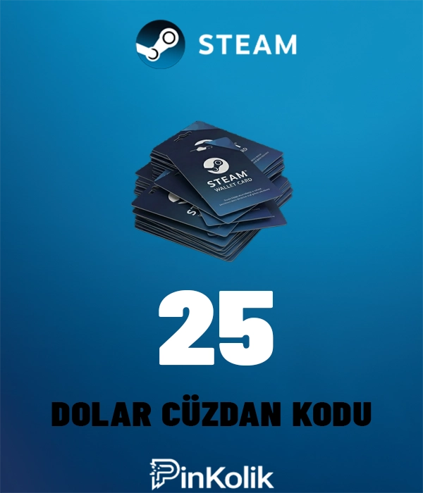 Steam 25 USD Cüzdan Kodu