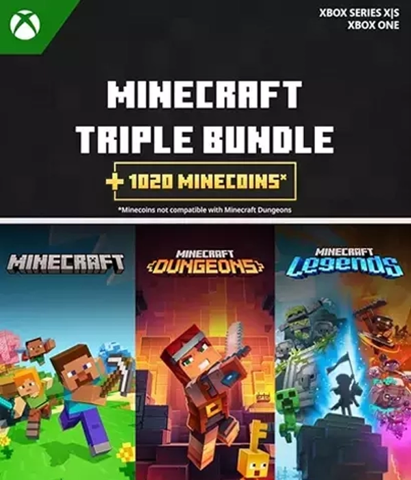 Minecraft Triple Bundle Xbox