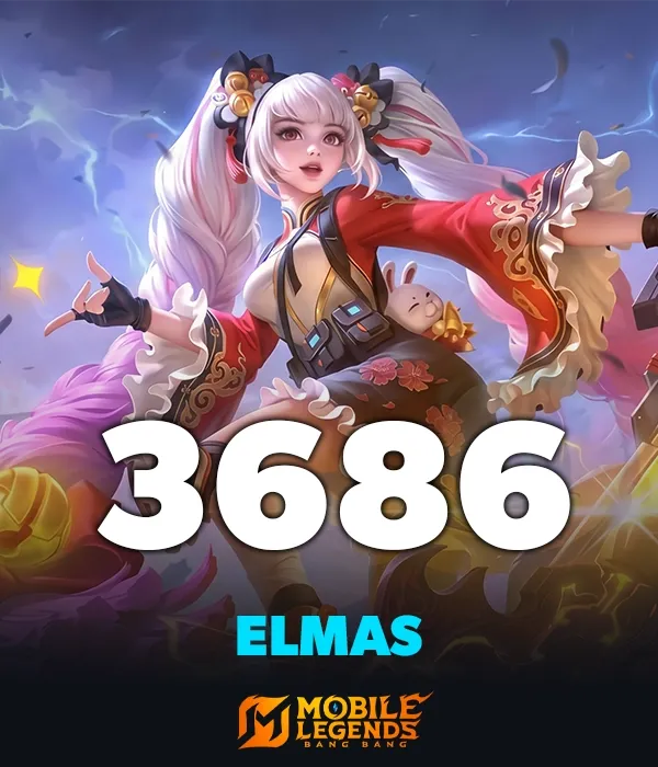 Mobile Legends 3686 Elmas