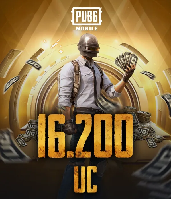 PUBG Mobile 16200 UC