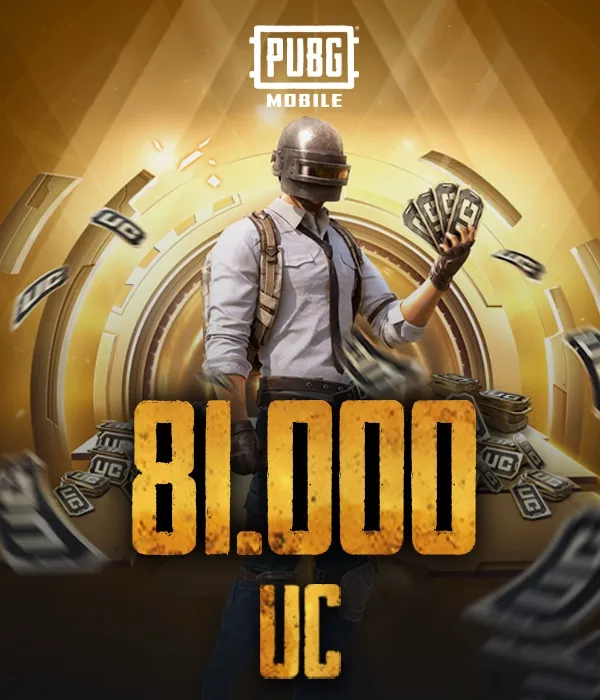 PUBG Mobile 81000 UC