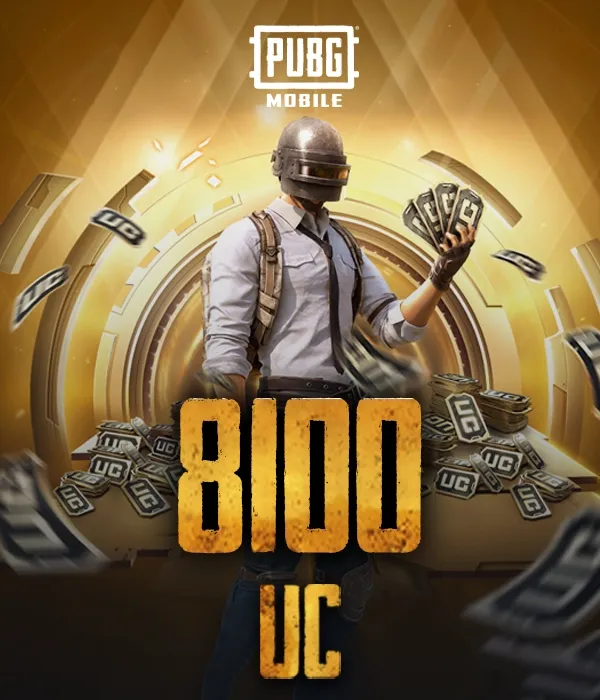 PUBG Mobile 8100 UC