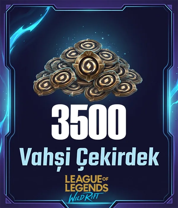 Wild Rift 3500 Vahşi Çekirdek
